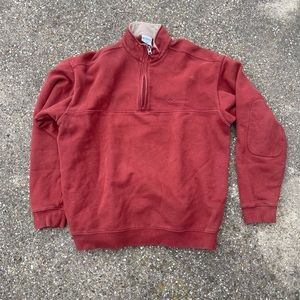 Columbia Fleece Half Zip Pullover.